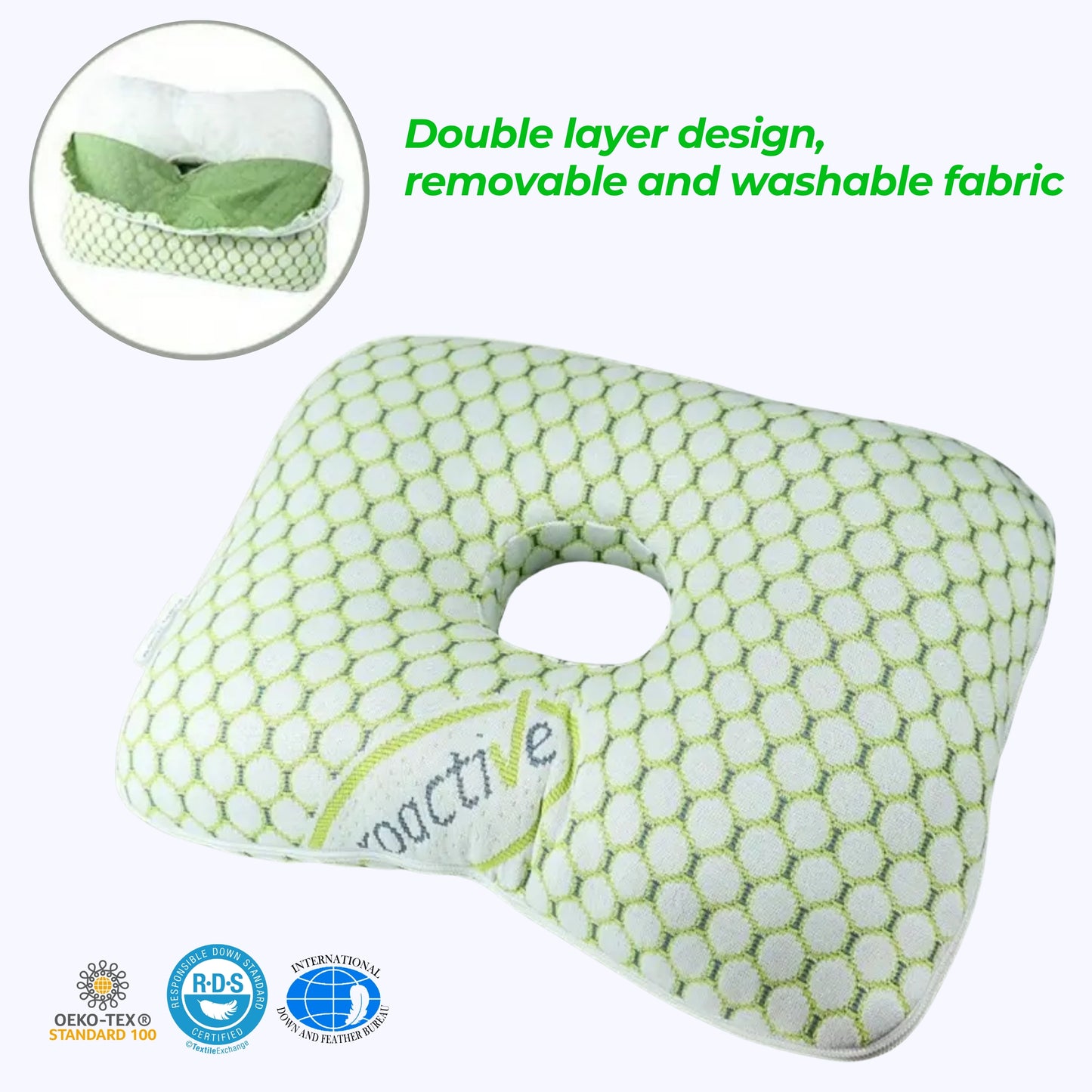 Slumblr® Ear Piercing O-Shaped Pillow
