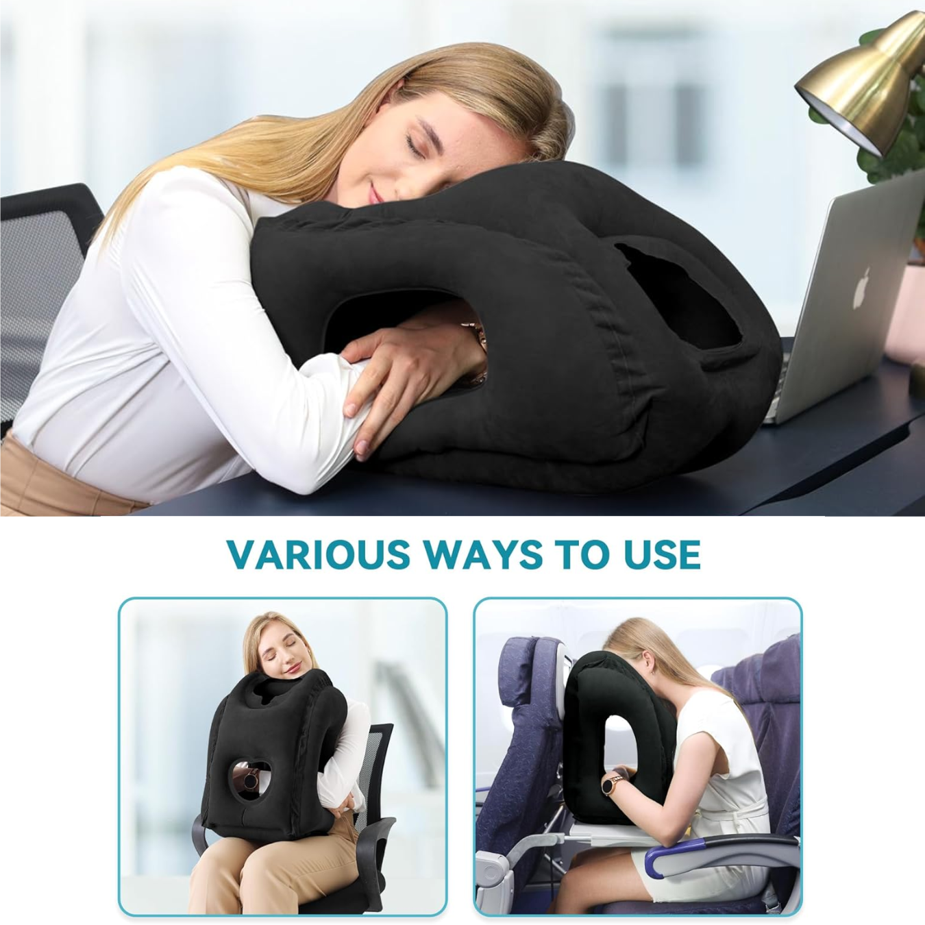 Slumblr® Travel Pillow Inflatable Headrest
