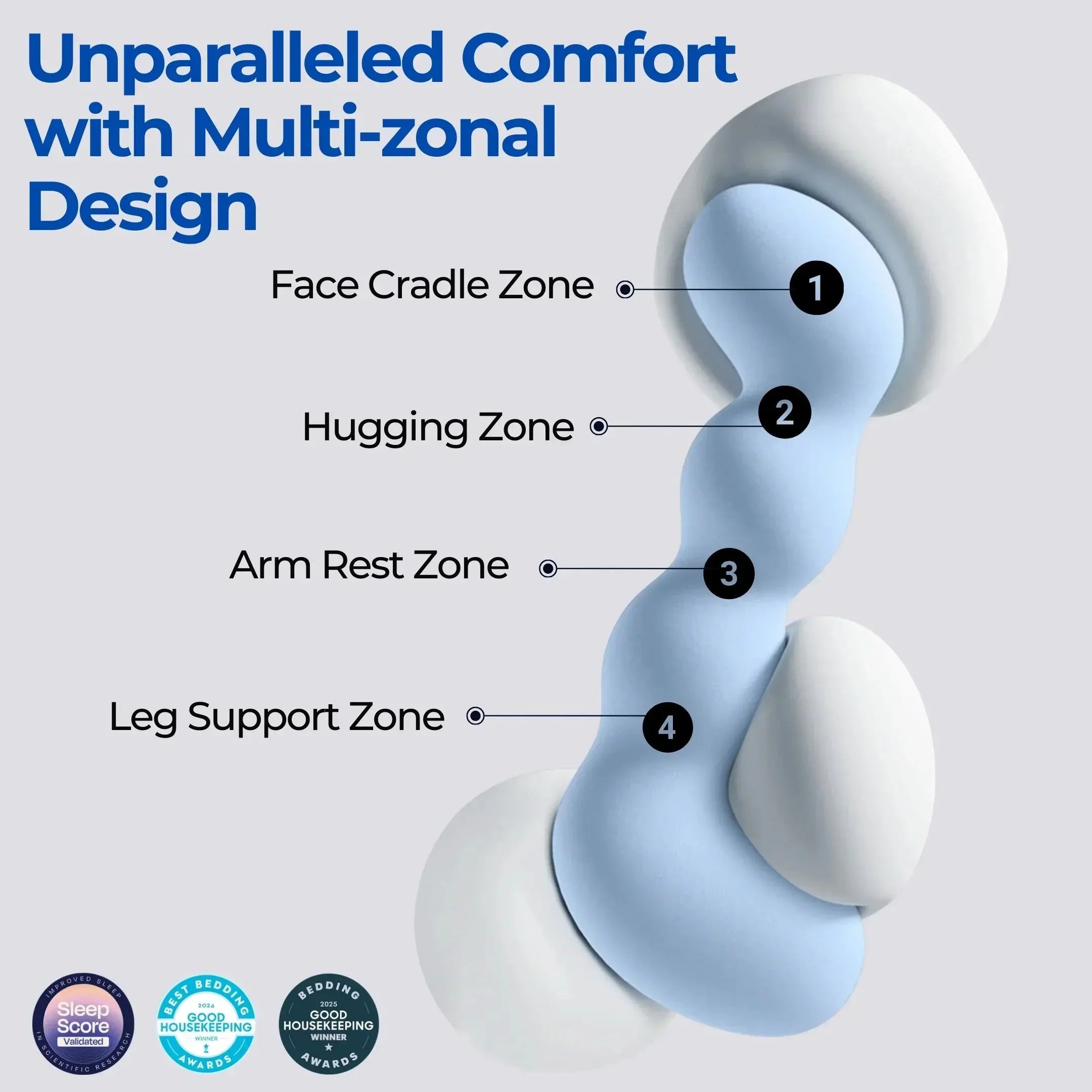 Slumblr® Dino Full Body Pillow 2.0 Slumblr