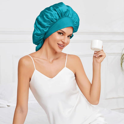 Slumblr® Satin Silk Sleep Bonnet