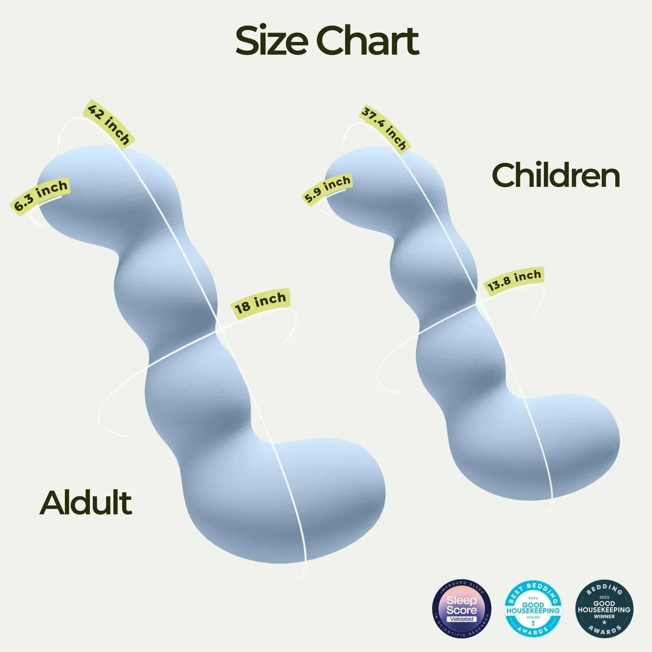 Slumblr® Dino Full Body Pillow 2.0 Slumblr