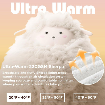 Slumblr® Oversized Flannel Hoodie Blanket