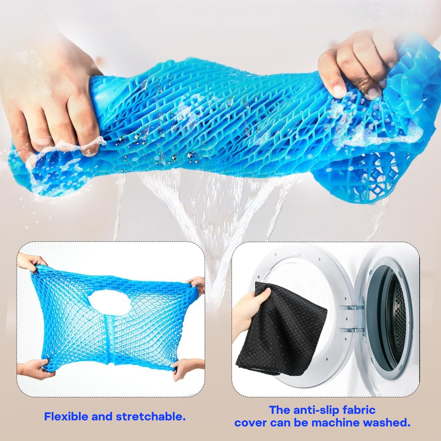 Slumblr® Honeycomb Gel Silicone Seat Cushion