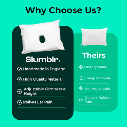 Slumblr® Center Hole Comfort Pillow