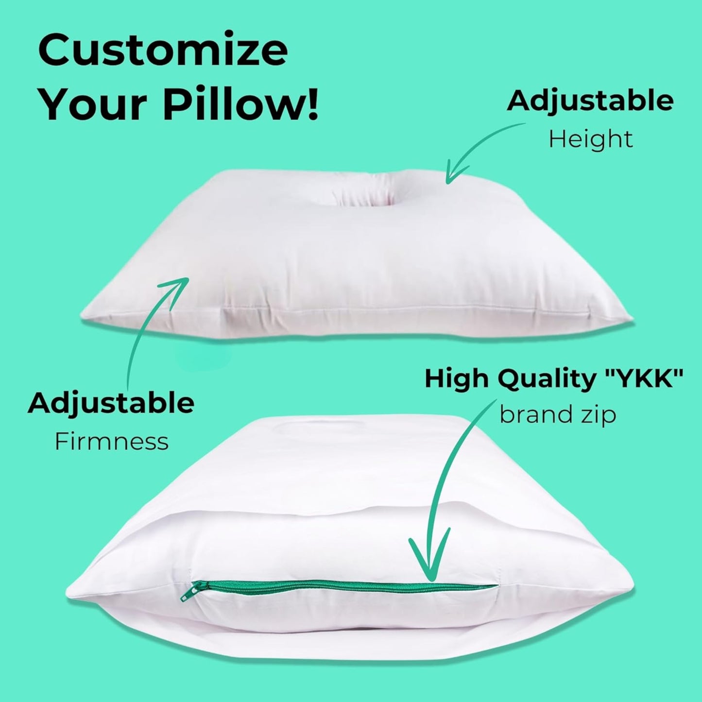 Slumblr® Center Hole Comfort Pillow