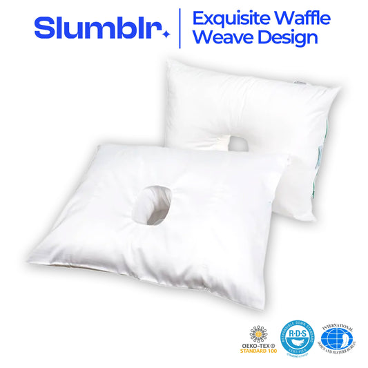 Slumblr® Center Hole Comfort Pillow
