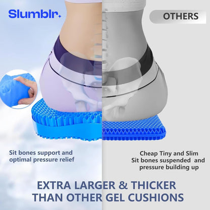 Slumblr® Honeycomb Gel Silicone Seat Cushion