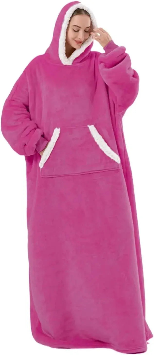 Slumblr® Oversized Flannel Hoodie Blanket Slumblr