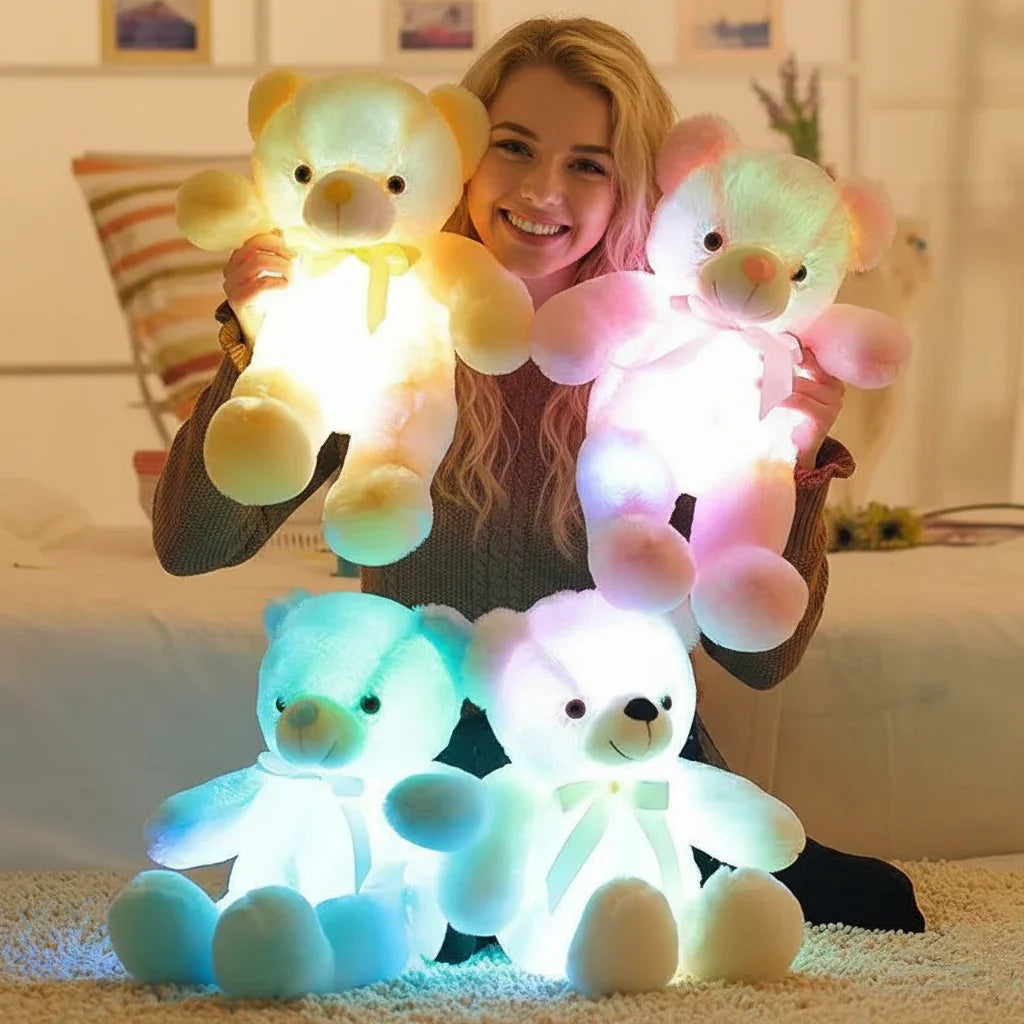Slumblr® Teddy Bear LED Glowing Plush