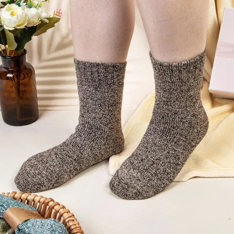 Slumblr® Wool Lined Winter Socks (5 Pairs) Slumblr
