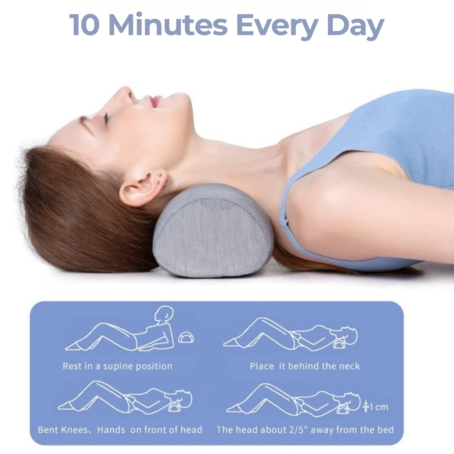 Slumblr® Neck Roll Pillow