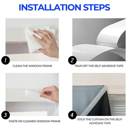 Slumblr® Portable Blackout Sunshade Curtains