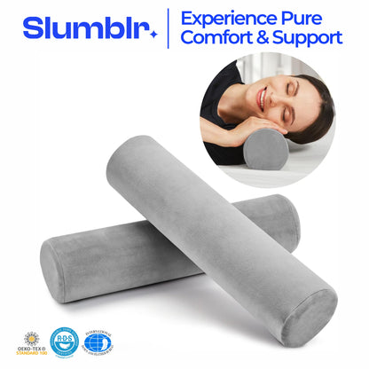 Slumblr® Neck Roll Bolster Pillow