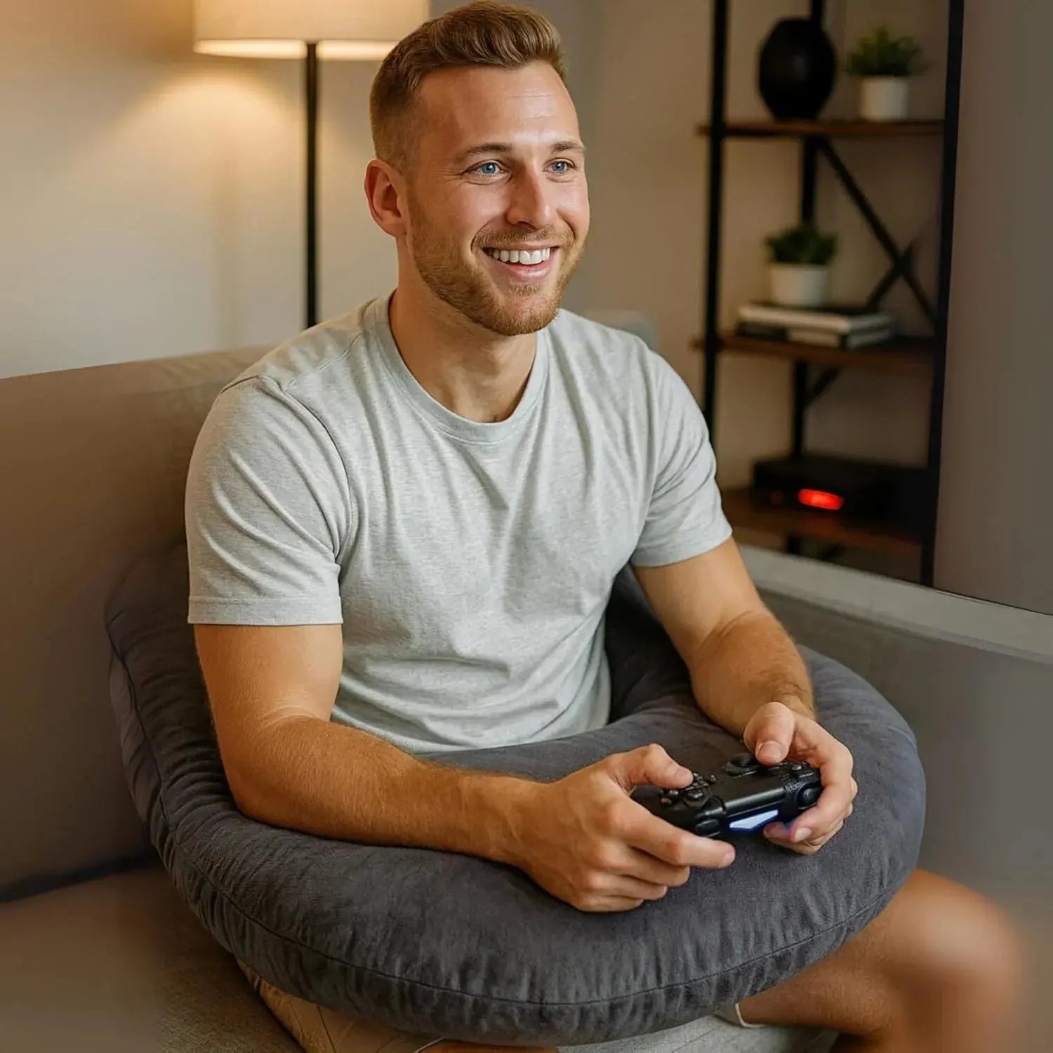 Slumblr® U-Shaped Gaming Pillow Slumblr