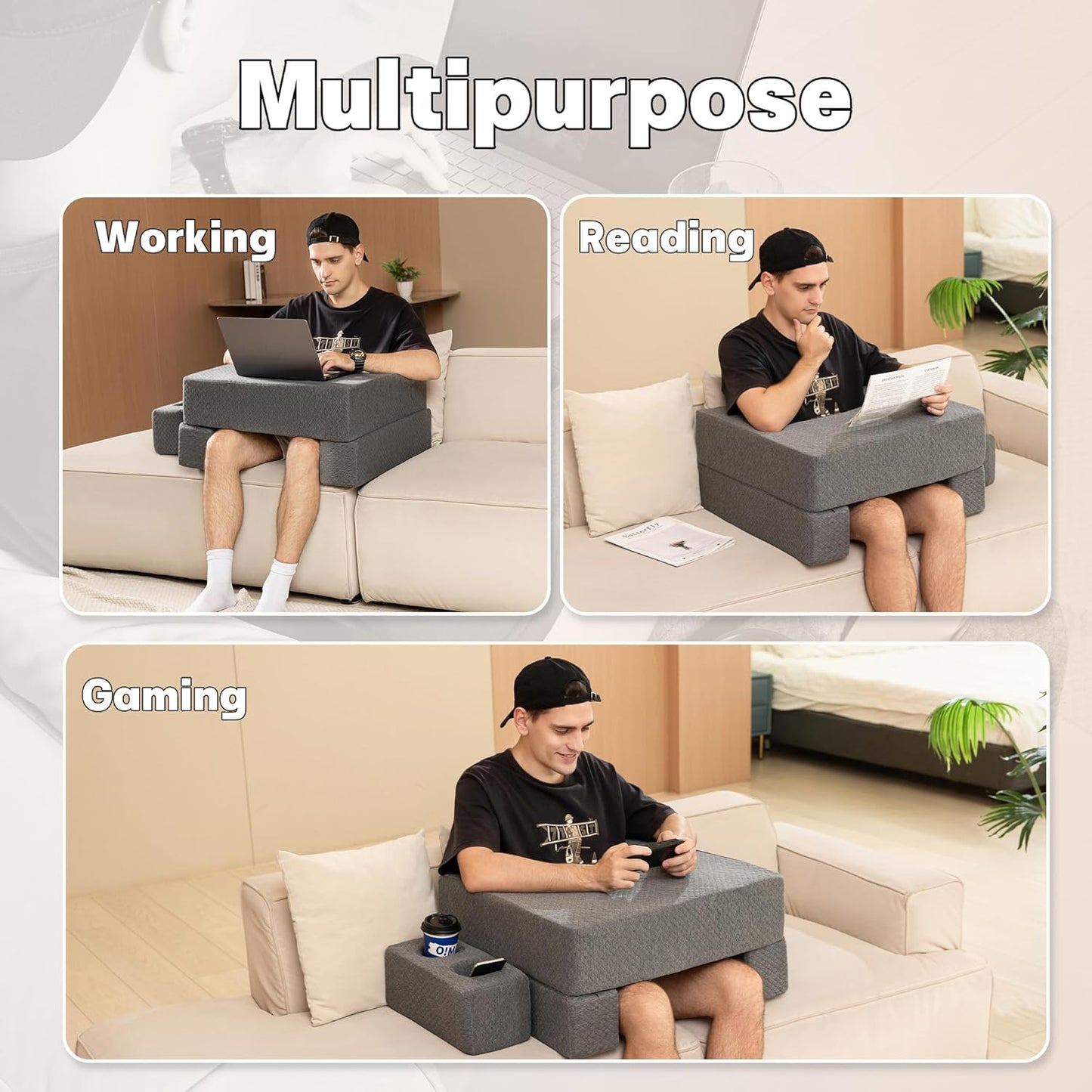 Slumblr® Reading Pillow Lap Desk