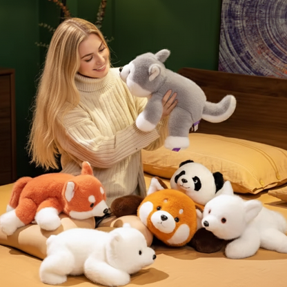 Slumblr® Weighted Stuffed Animals with Soft Fur Collection