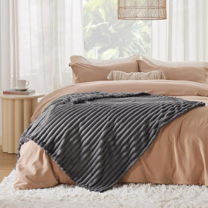 Slumblr® Faux Rabbit Fur Throw Blanket