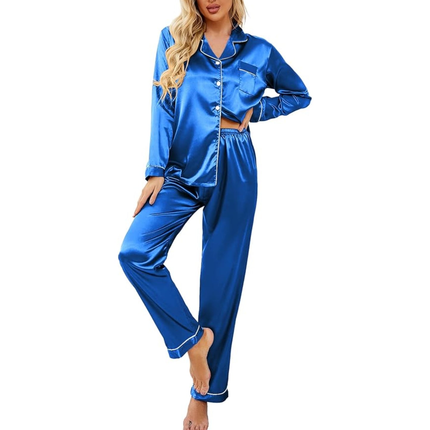 Slumblr® Silk Satin Pajama Set