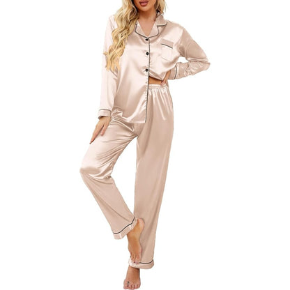 Slumblr® Silk Satin Pajama Set