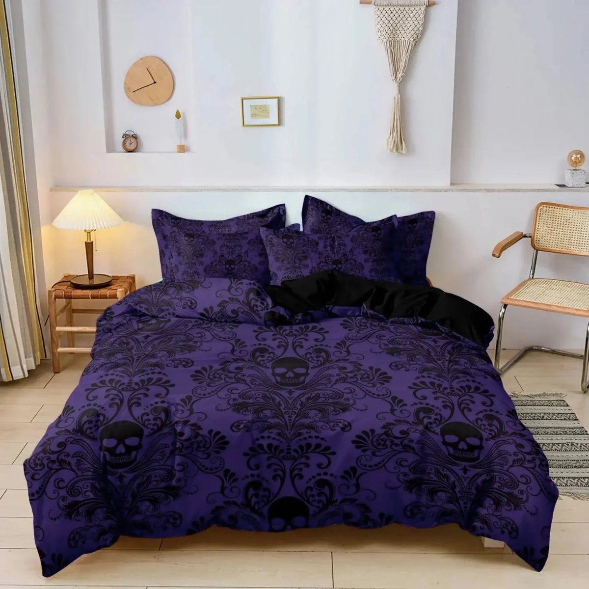 Slumblr® Gothic Print Duvet Set (3 Pcs)