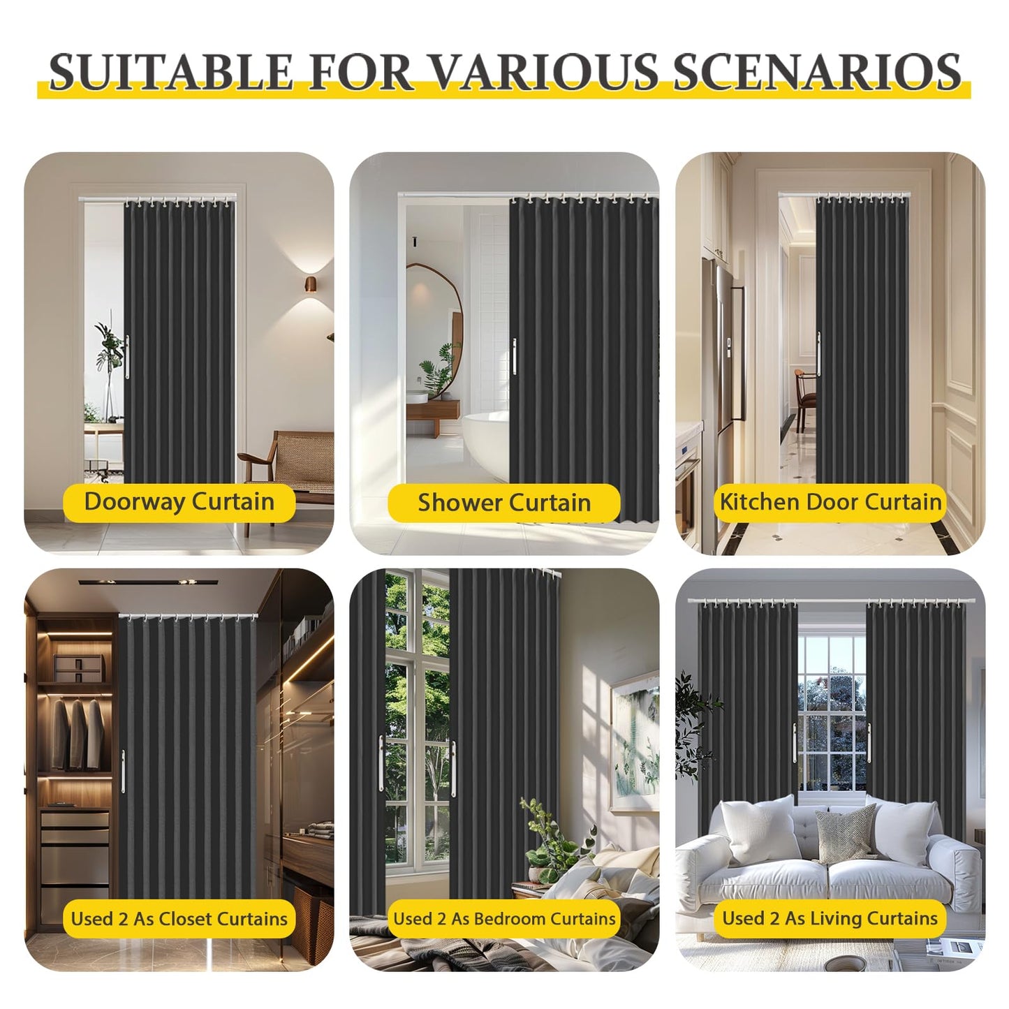 Slumblr® Blackout Curtain Set