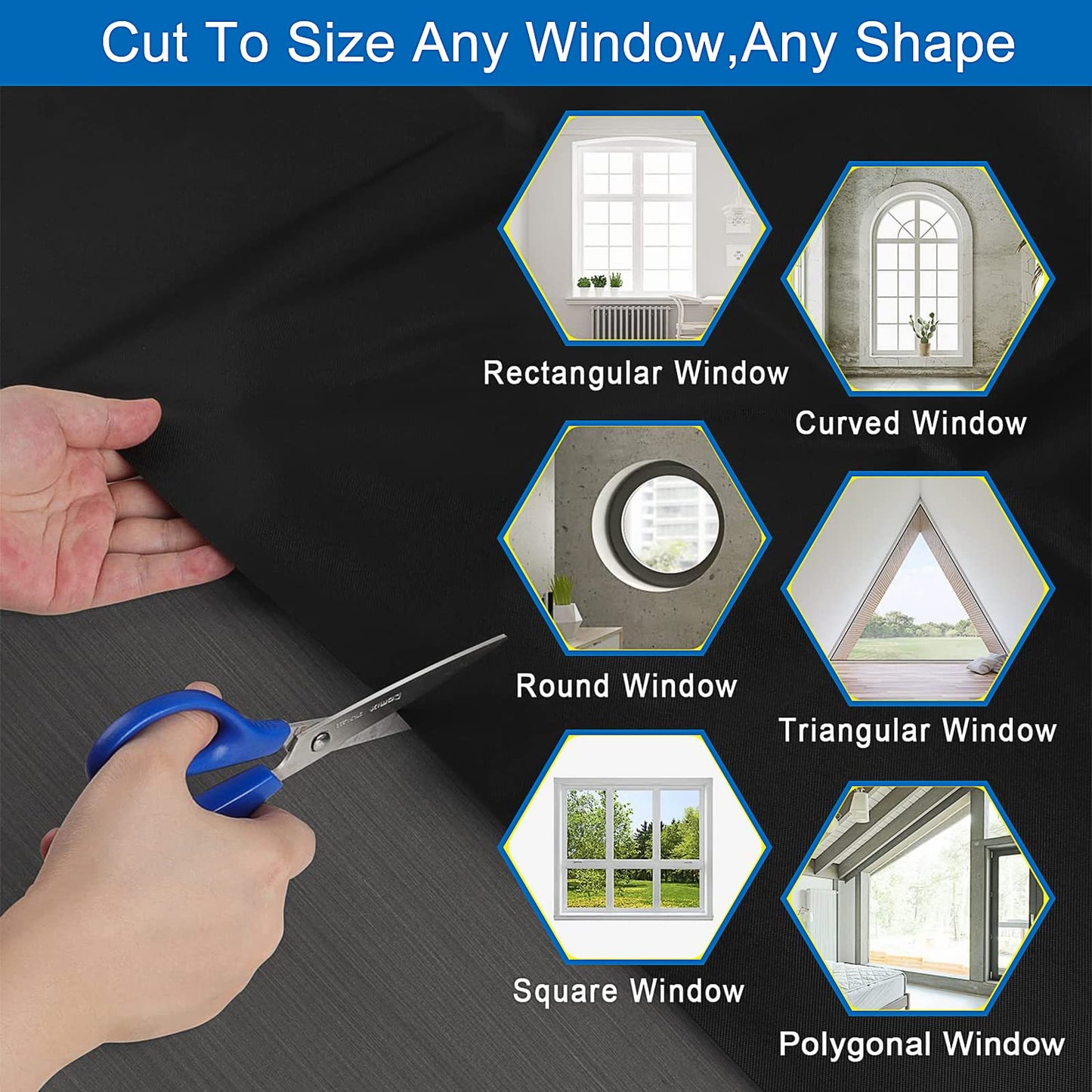 Slumblr® Magnetic Portable Blackout Window Shades