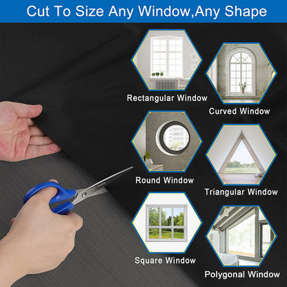 Slumblr® Magnetic Portable Blackout Window Shades