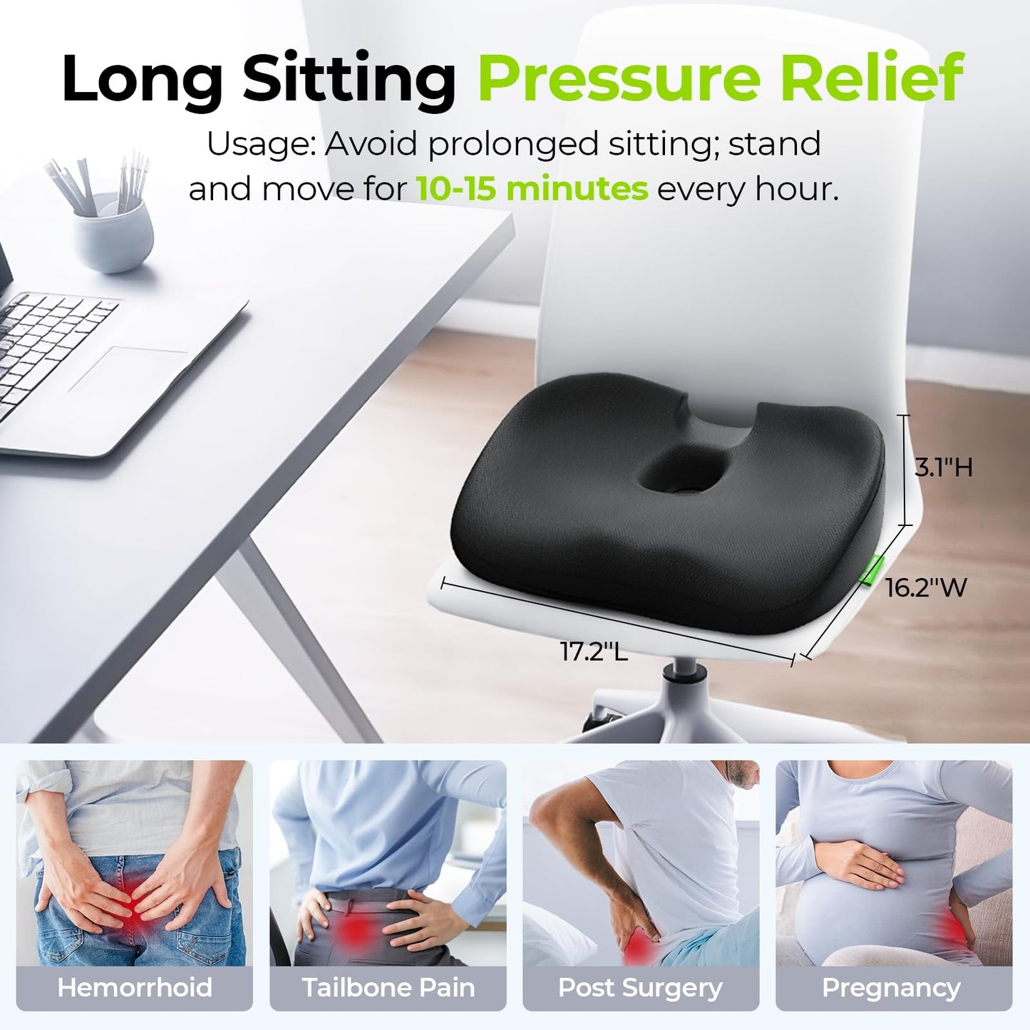 Slumblr® Innovative Donut Cushion