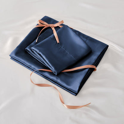 Slumblr® Luxury Satin Fitted Sheet Set