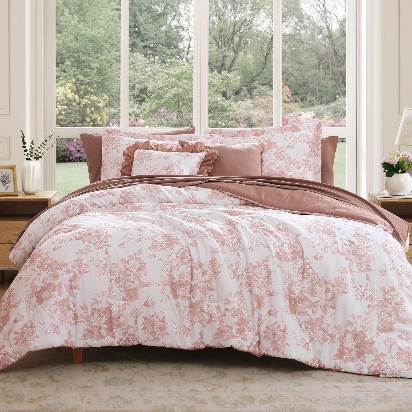 Slumblr® 3-Piece Floral Duvet Cover Set