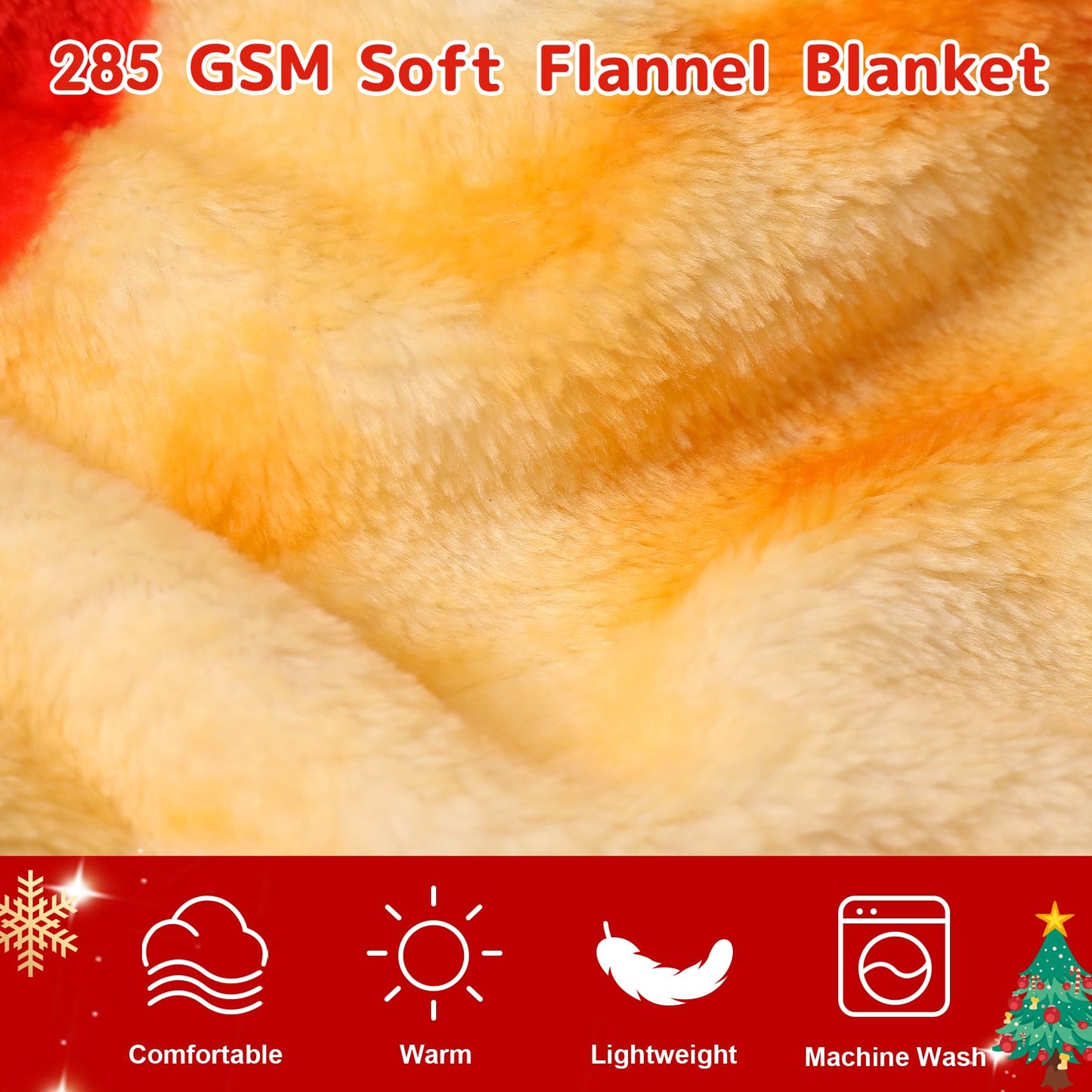 Slumblr® Giant Pizza Fleece Blanket Flannel