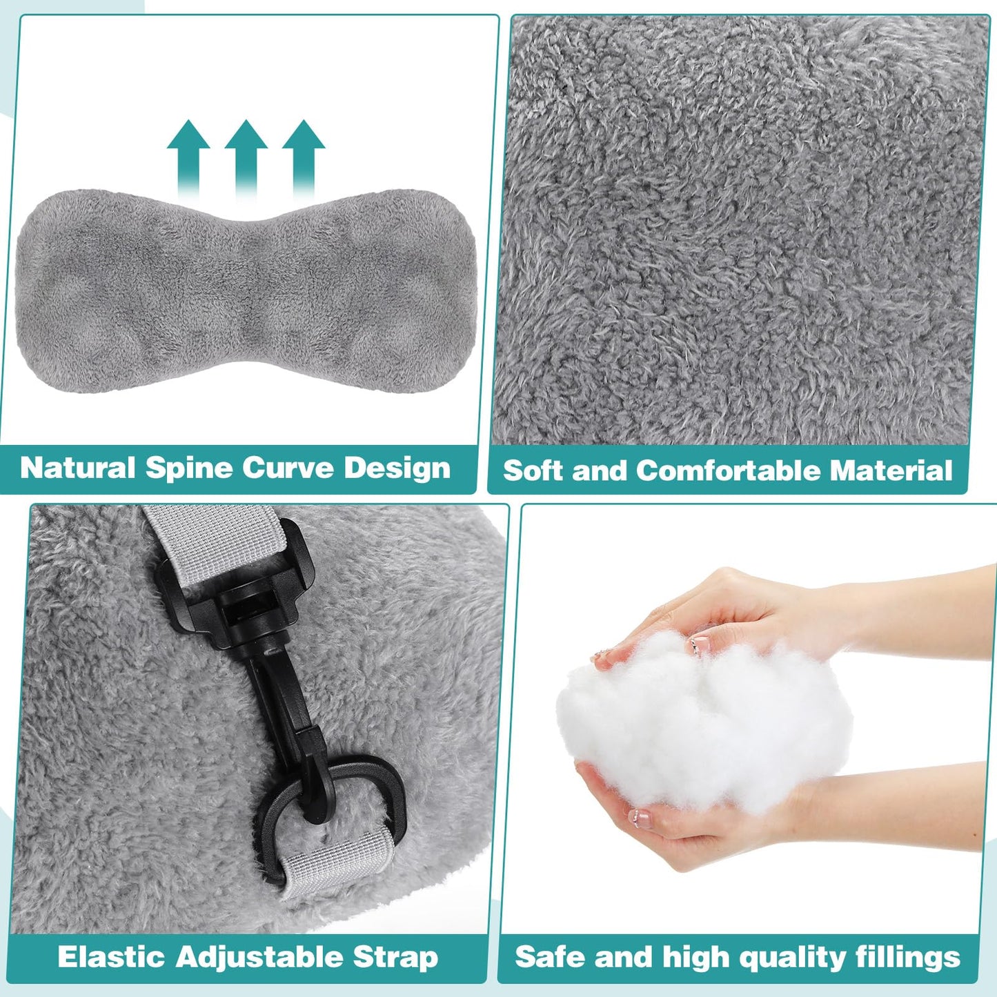 Slumblr® Plush Recliner Travel Cushion