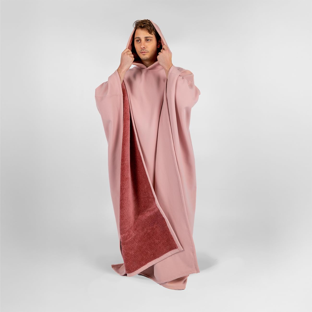 Slumblr® Plush Cloak Hoodie Blanket Sweatshirt