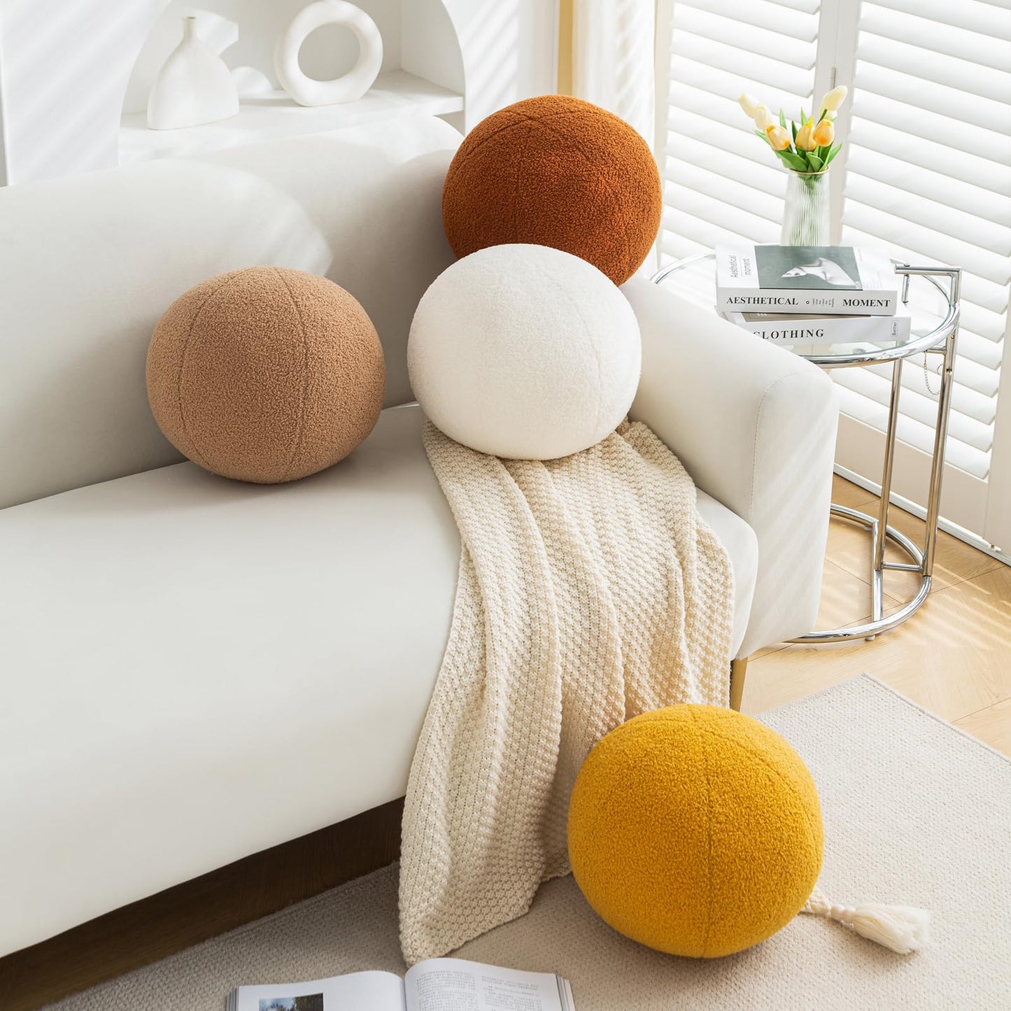 Slumblr® Round Ball Decorative Pillow