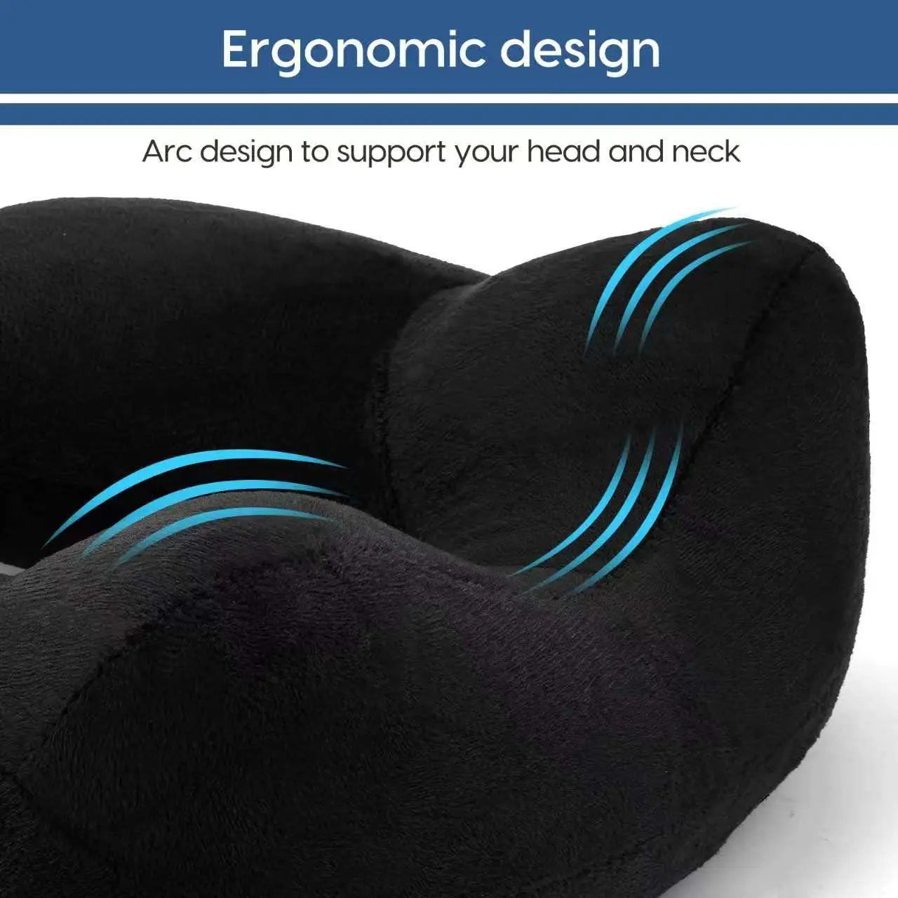 Slumblr® U-Shape Inflatable Travel Pillow Slumblr