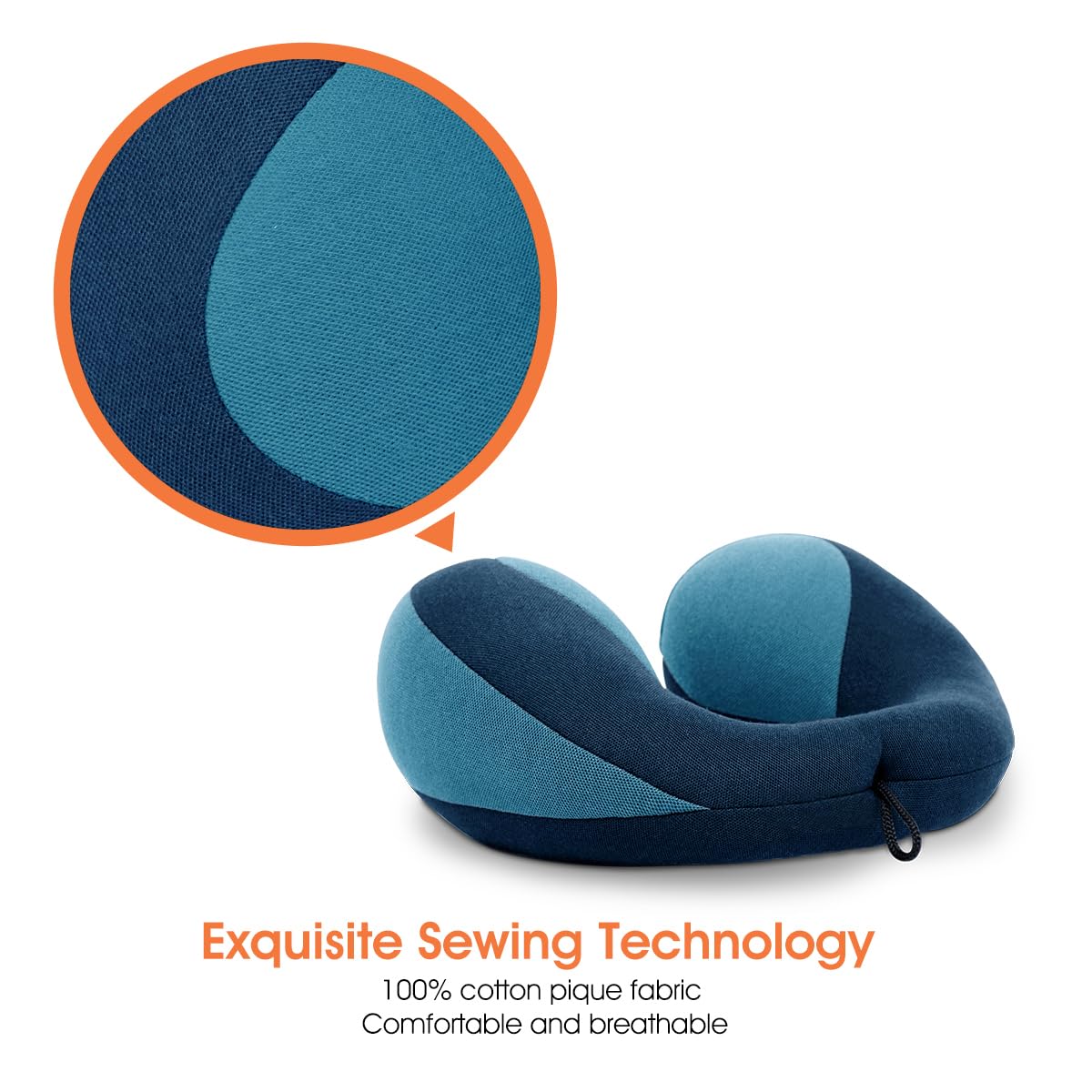 Slumblr® Plush U-Shaped Travel Comfort Pillow