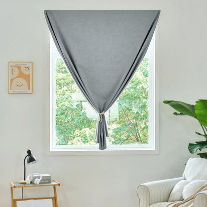 Slumblr® Self-Stick Semi-Blackout Curtains