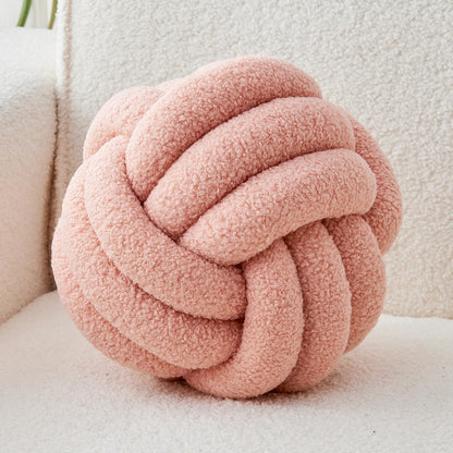 Slumblr® Nordic Woven Knot Ball Pillow