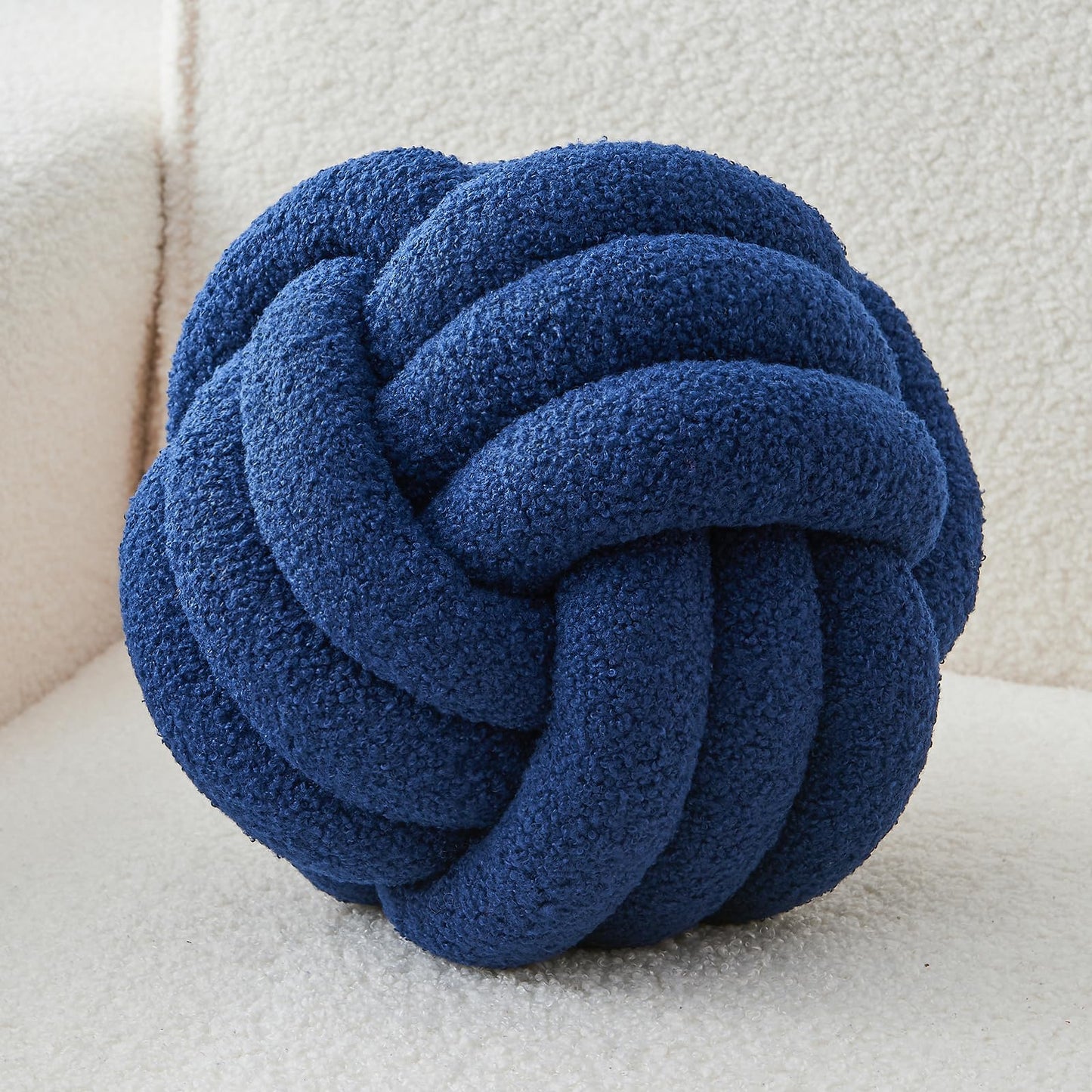 Slumblr® Nordic Woven Knot Ball Pillow