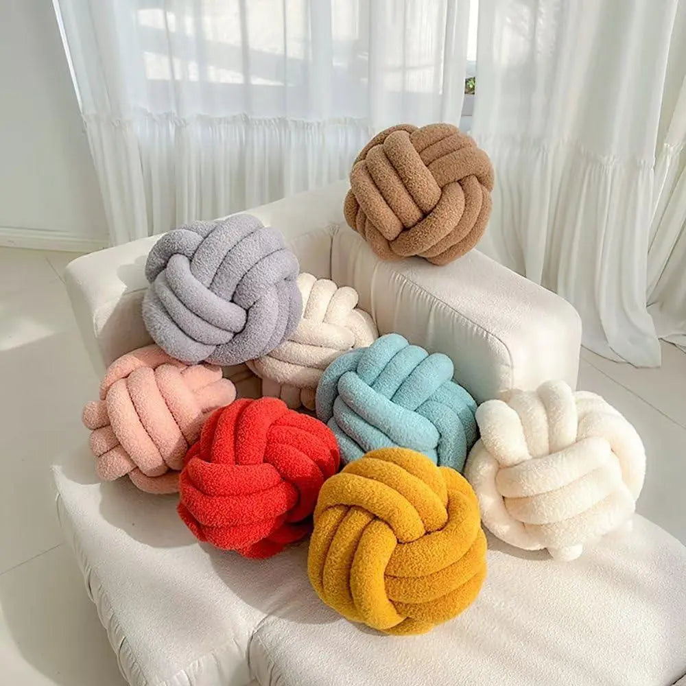 Slumblr® Nordic Woven Knot Ball Pillow Slumblr