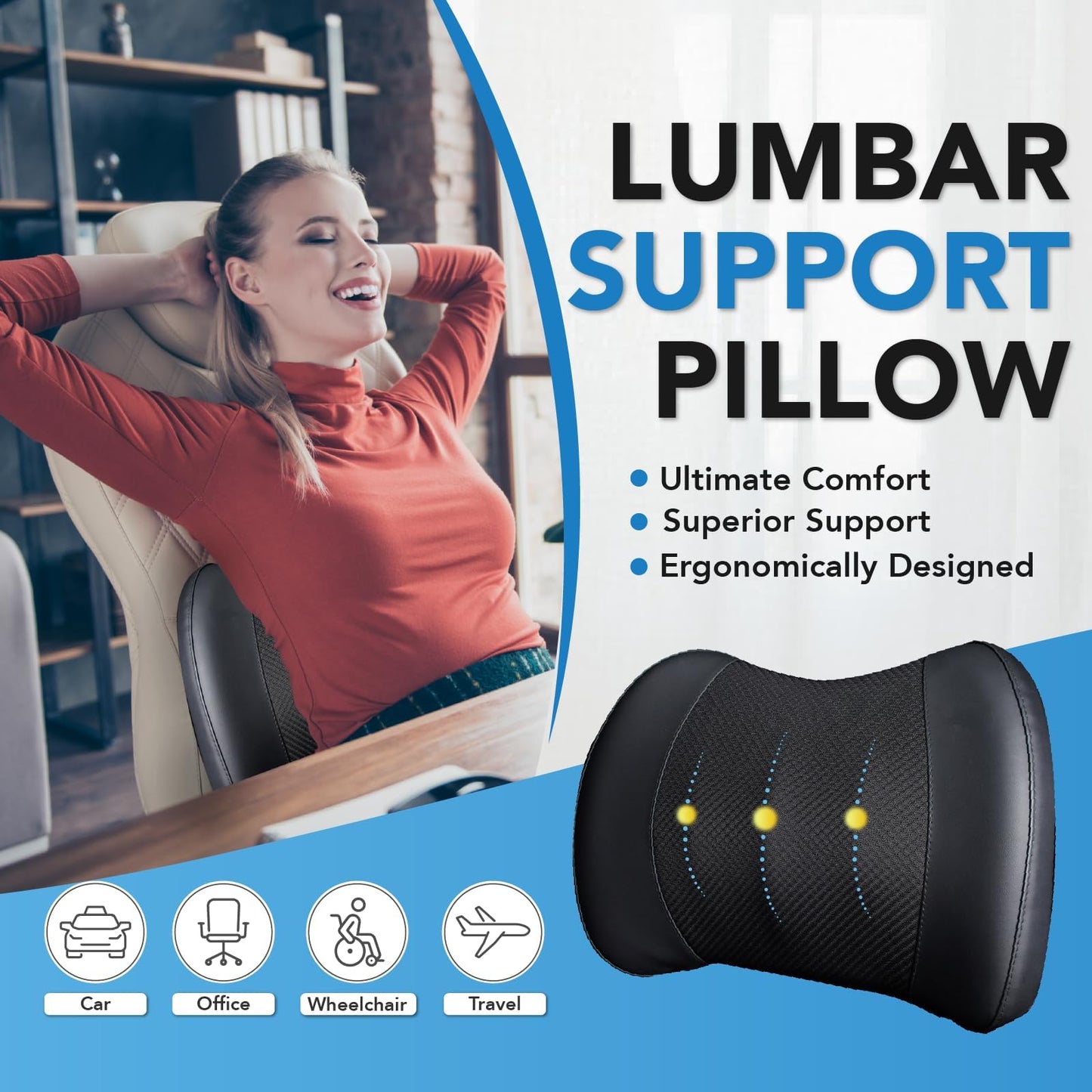 Slumblr® Superior Lumbar Support Cushion