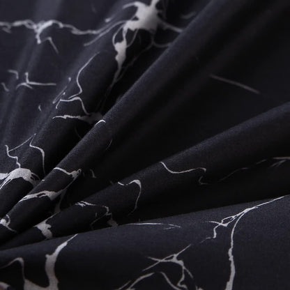 Slumblr® 3-Piece Marble Print Fitted Sheet Set