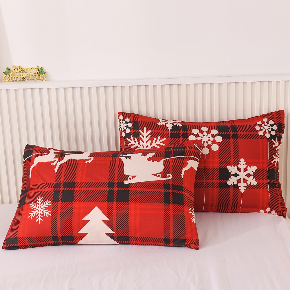 Slumblr® Christmas-Themed Duvet Cover Set