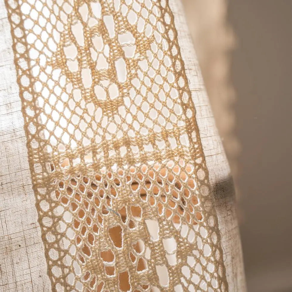Slumblr® Boho Cotton Linen Curtain Set (2pcs) Slumblr