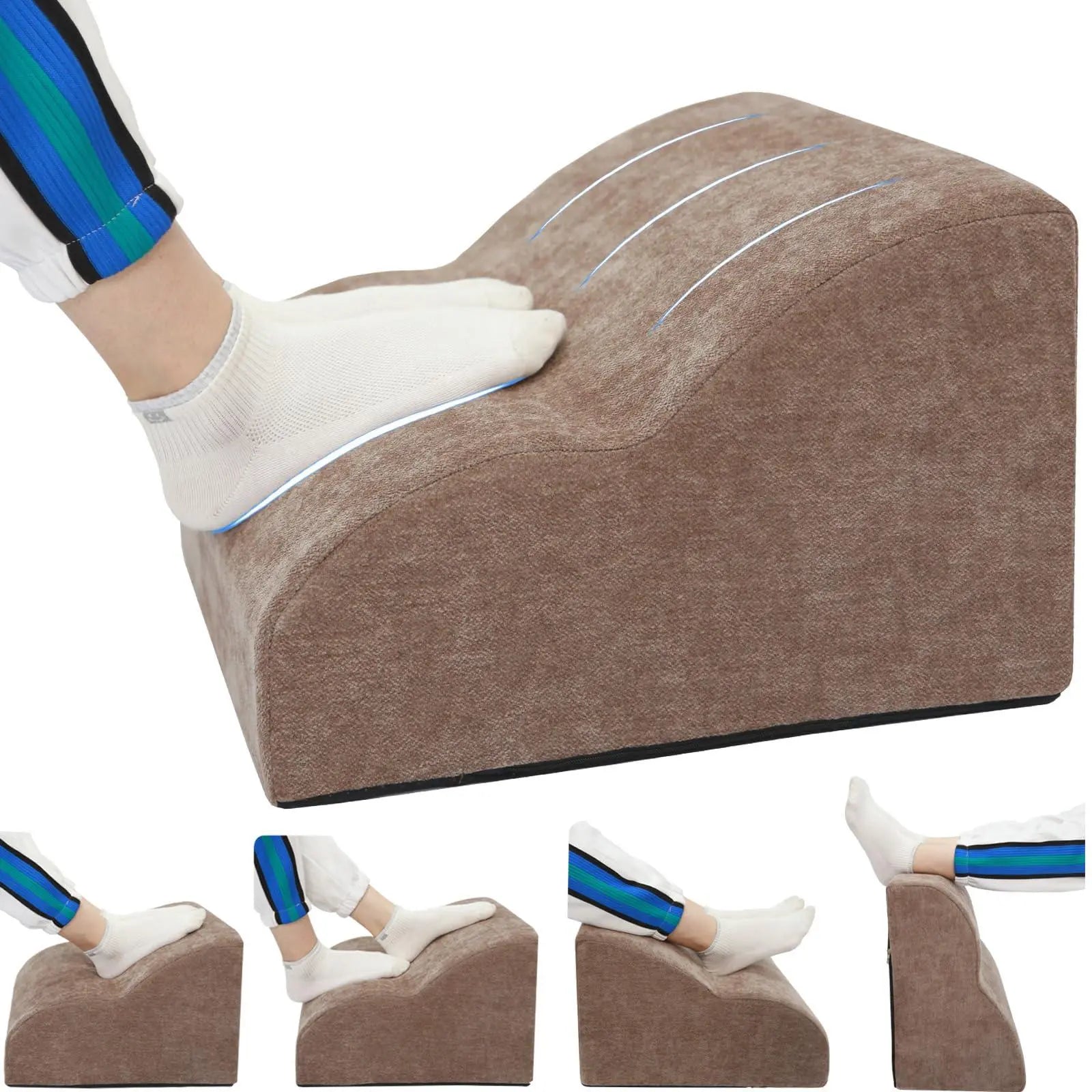 Slumblr® Adjustable Multi-Tier Footrest Stool Slumblr
