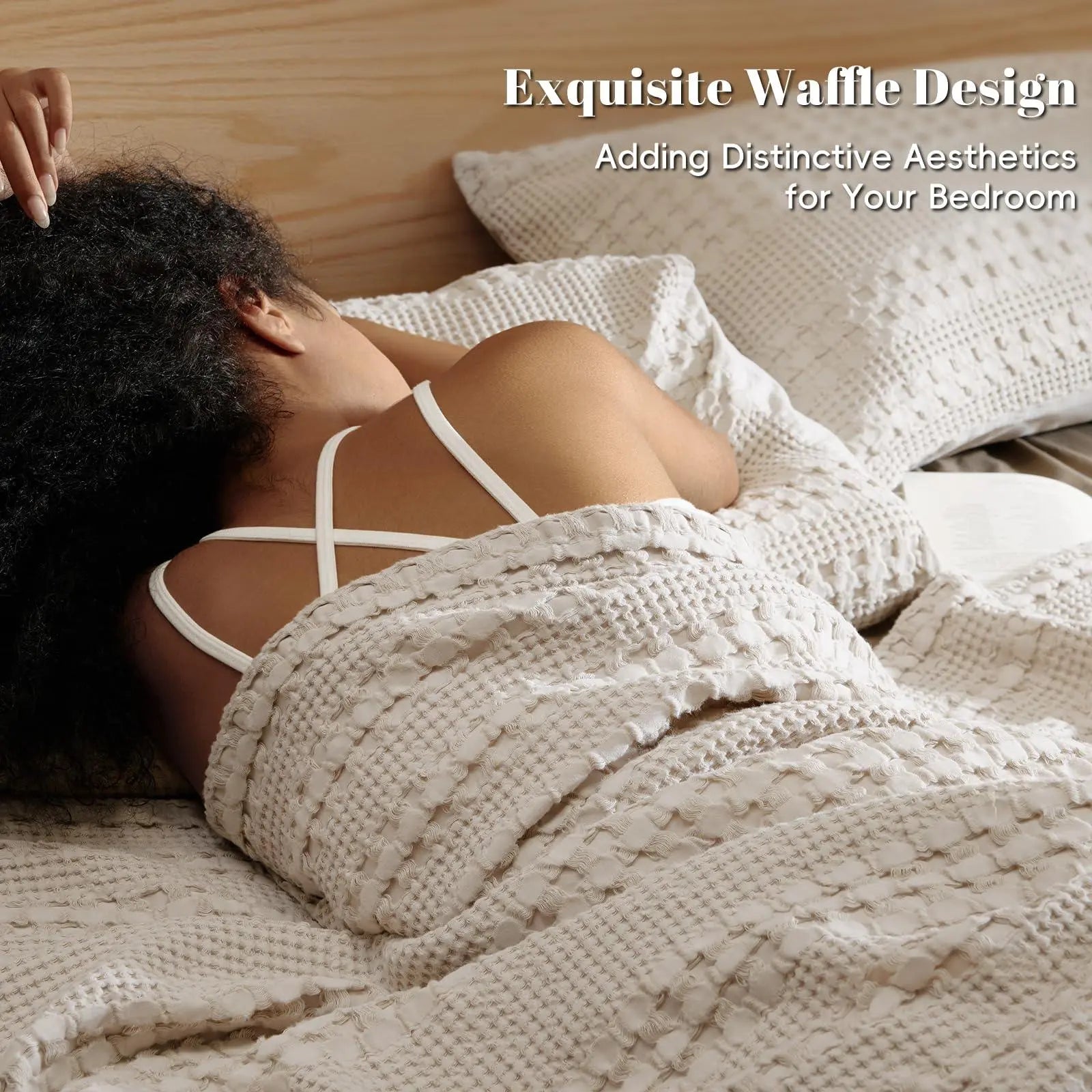 Slumblr® Cotton Waffle Weave Summer Blanket Slumblr