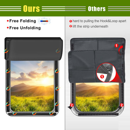 Slumblr® Foldable Magnetic Blackout Window Cover