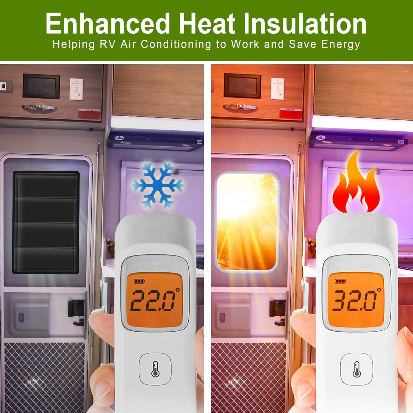 Slumblr® Foldable Magnetic Blackout Window Cover