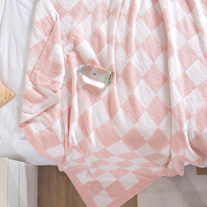 Slumblr® Checkered Flannel Fleece Blanket