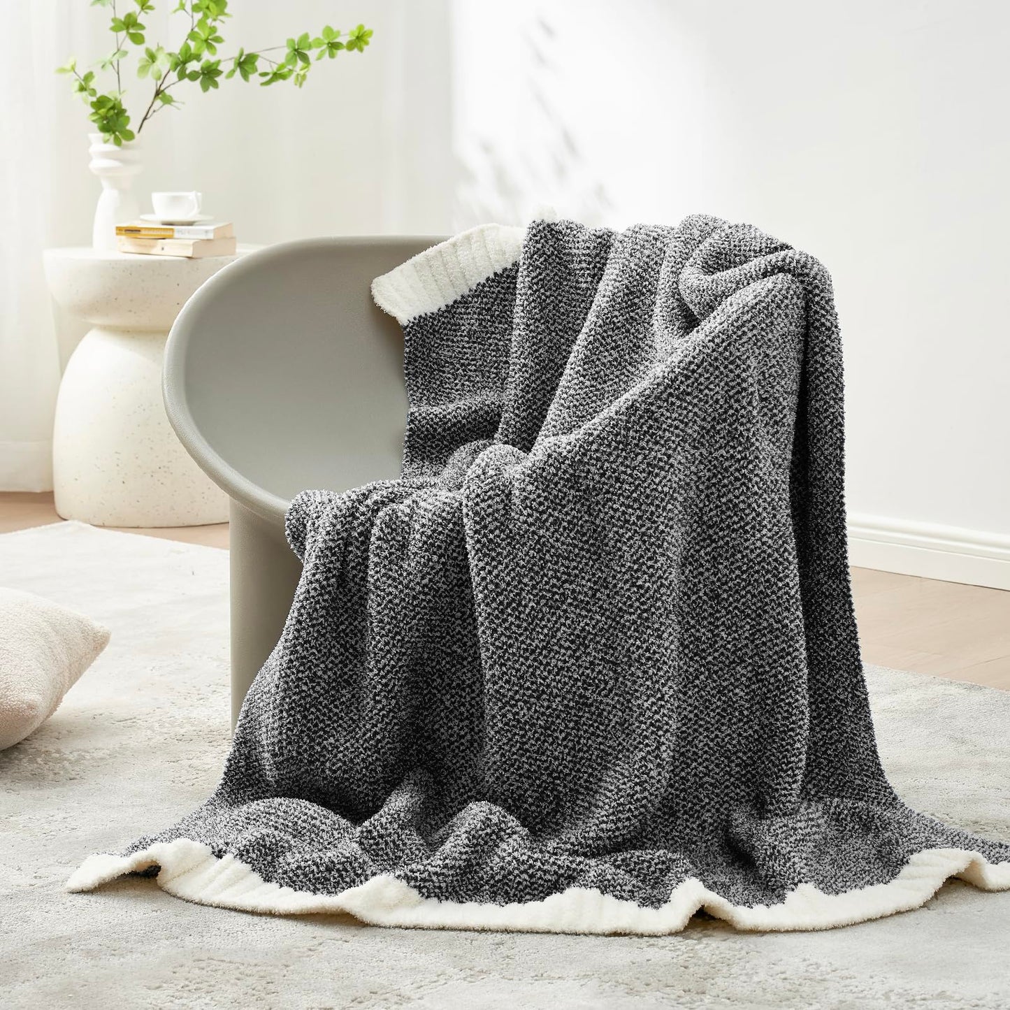 Slumblr® Reversible Knit Throw Blanket